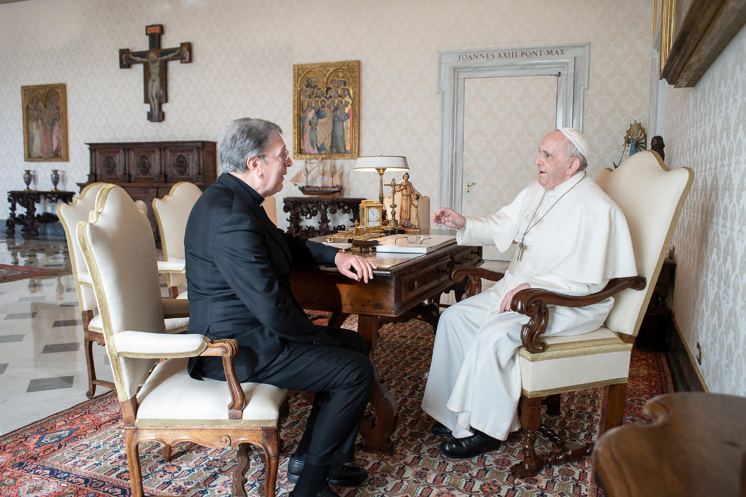 UDIENZA PRIVATA di S.E. Mons. Piero Coccia con Papa Francesco