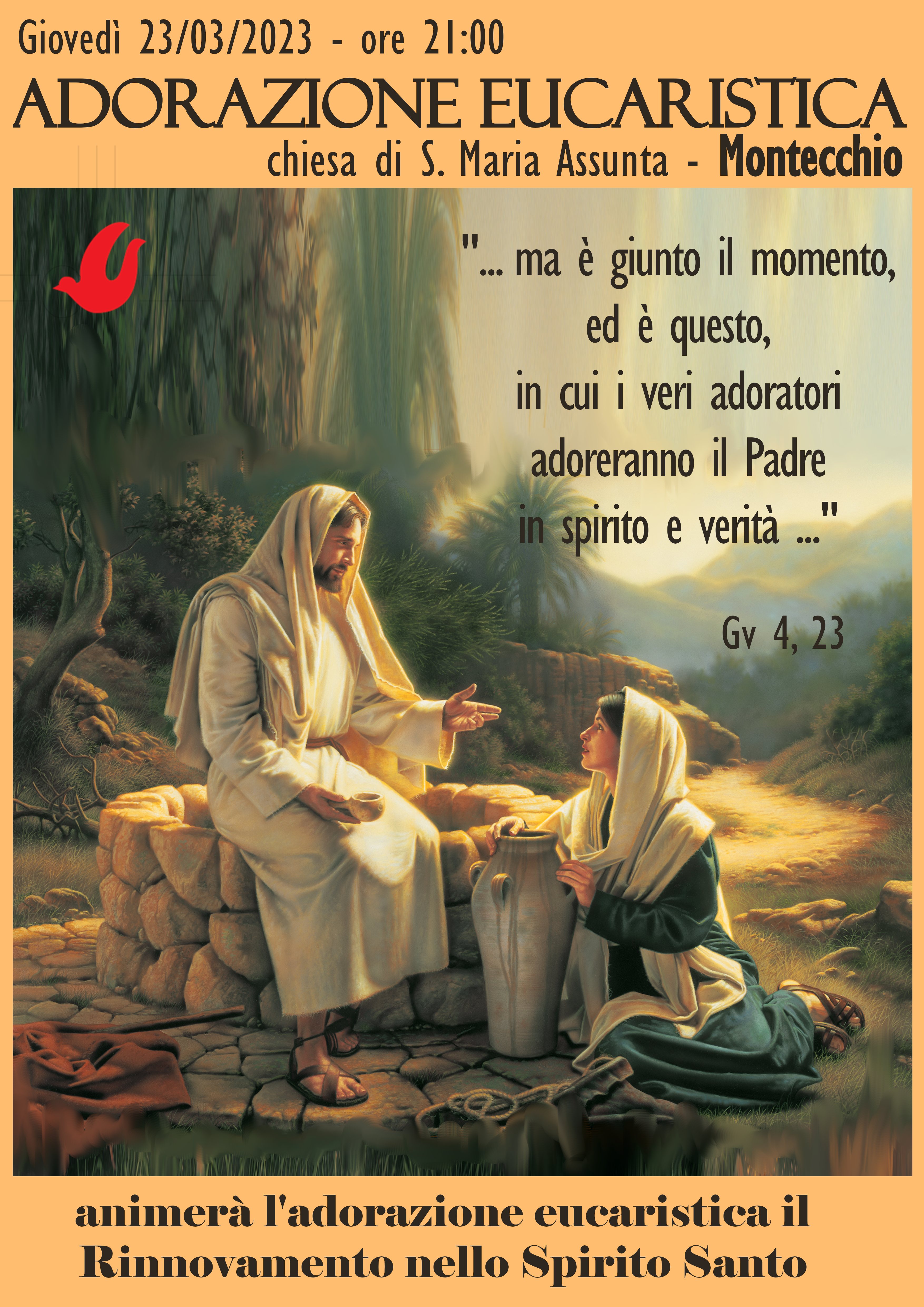 Adorazione Eucaristica – Montecchio – 23/03/2023