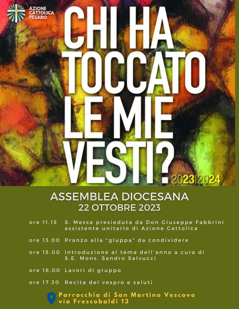ASSEMBLEA DIOCESANA DI AZIONE CATTOLICA PESARO – Parrocchia San Martino – 22 ottobre 2023