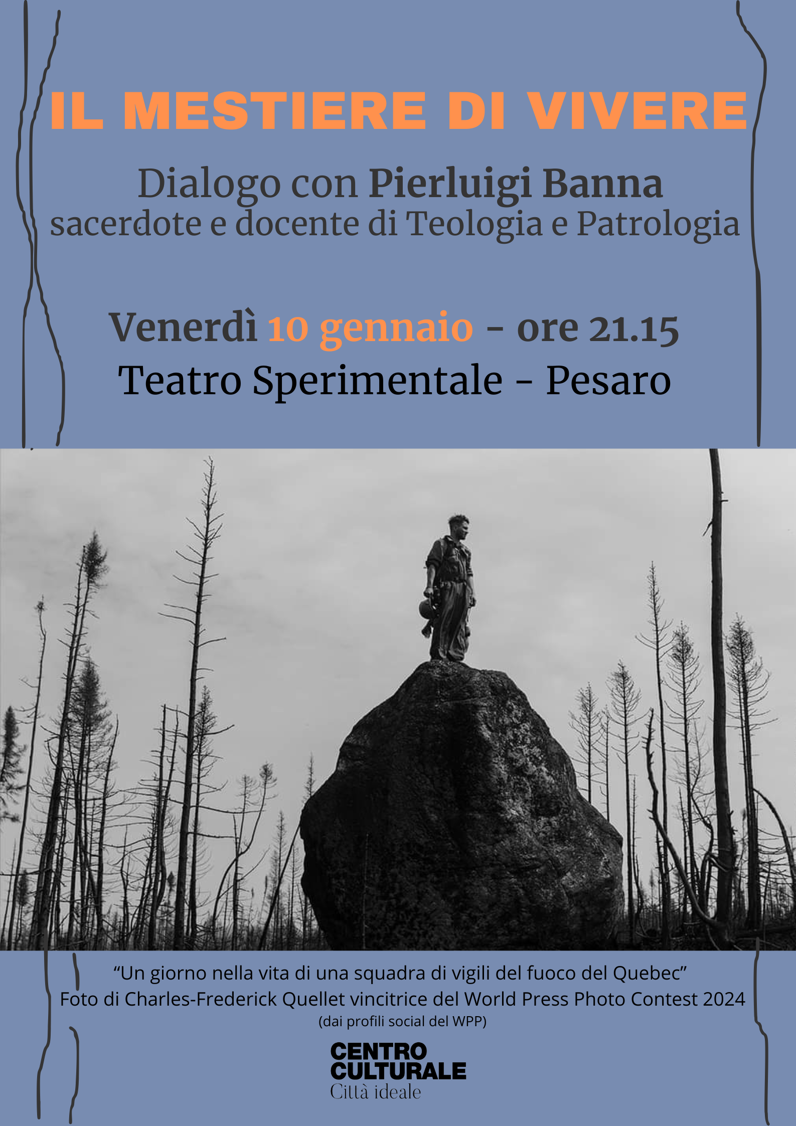 IL MESTIERE DI VIVERE – Teatro Sperimentale – Venerdì 10 gennaio, ore 21.15