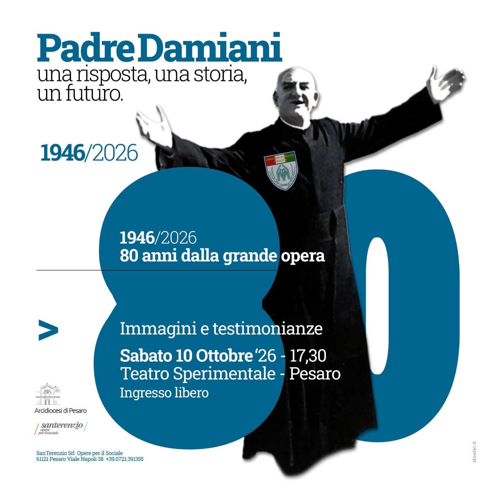 Padre Damiani 1946–2026: una storia, una risposta, un futuro